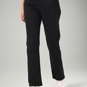 LEE Relx Fit Straight Leg Pant:Black size 16 petite